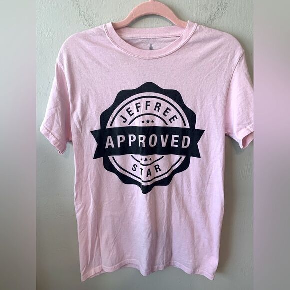 Jeffree Star pink T-shirt size S - Picture 1 of 6